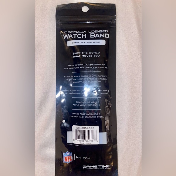 NFL Apple Watch Band -Los Angeles Rams (New) - Picture 2 of 2